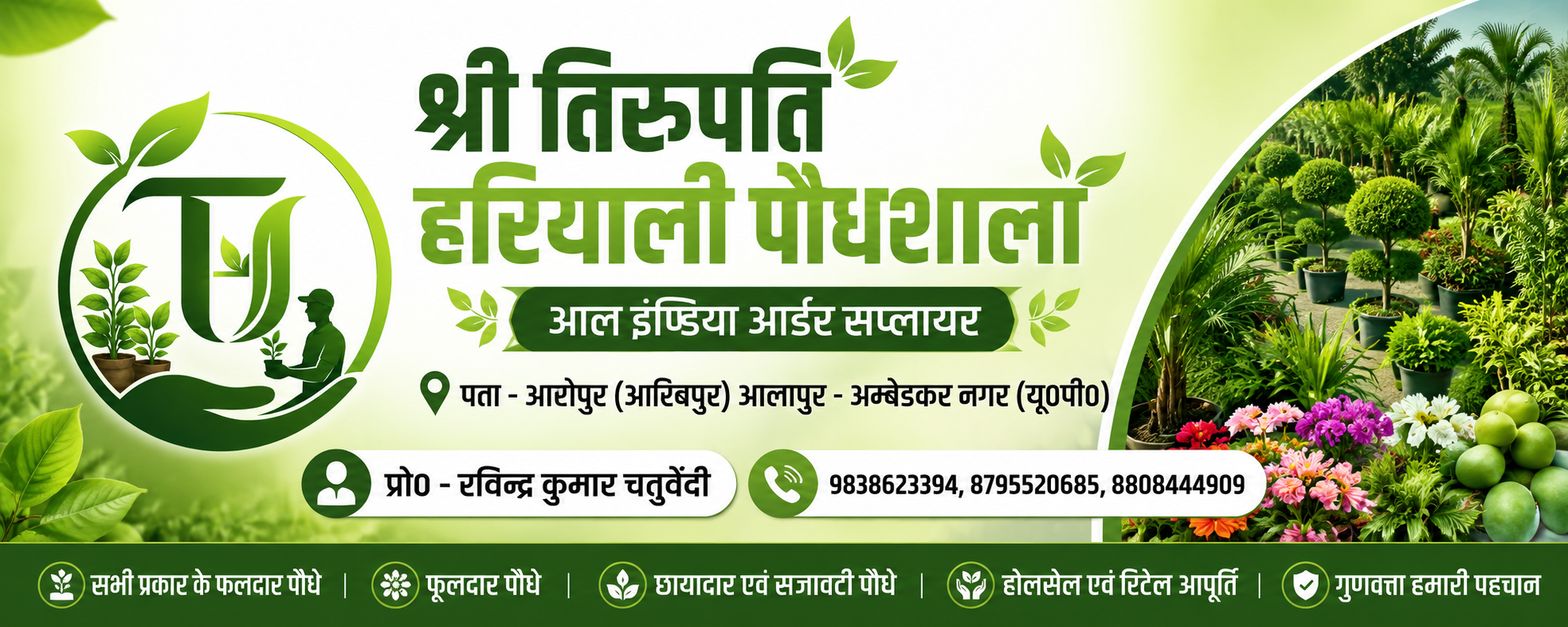 Plant Nursery in Ambedkar Nagar